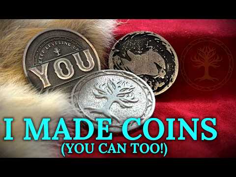 Casting Coins on a STOVE!