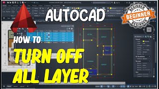 AutoCAD How To Turn Off All Layer