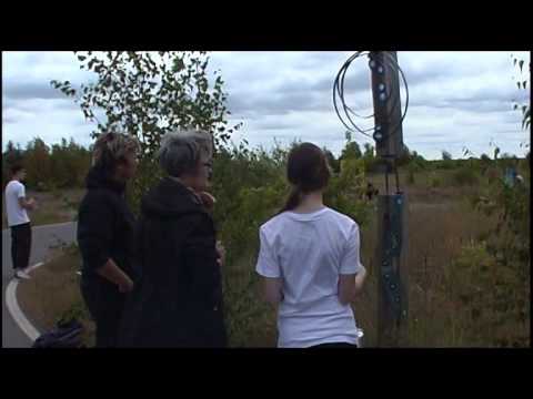 Restauriert: Stelen am Geierswalder See - ELSTERWELLE