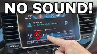 No Sound In My Buick Encore! Can I Guess A Fix?