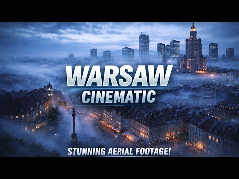 DJI MINI 5 Pro | WARSAW Cinematic Drone Video | 4K