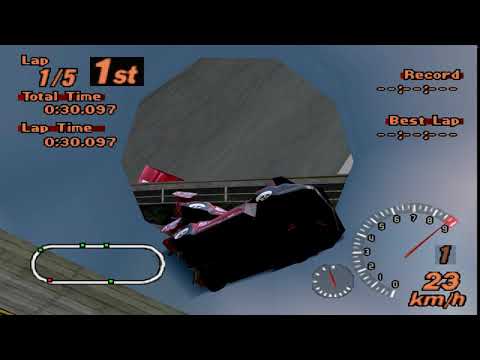 Gran Turismo 2 - Broken Max Hard AI Mode - Suzuki Escudo - Test Course - Duckstation - 60 Fps
