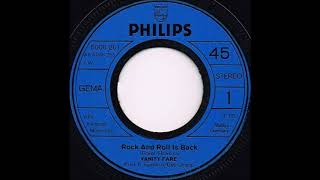 VANITY FARE - ROCK AND ROLL IS BACK (aus dem Jahr 1972)