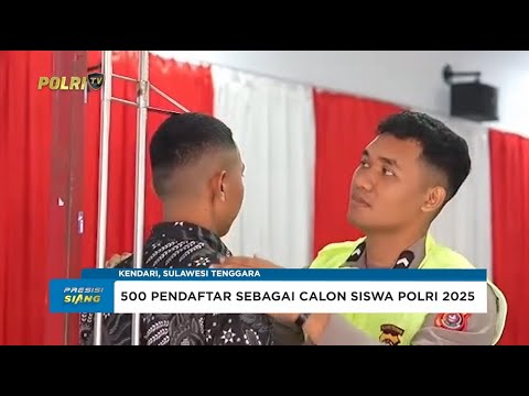 POLRESTA KENDARI BUKA PENERIMAAN CALON SISWA ATAU CASIS BINTARA KOMPETENSI KHUSUS BAKOMSUS 2025