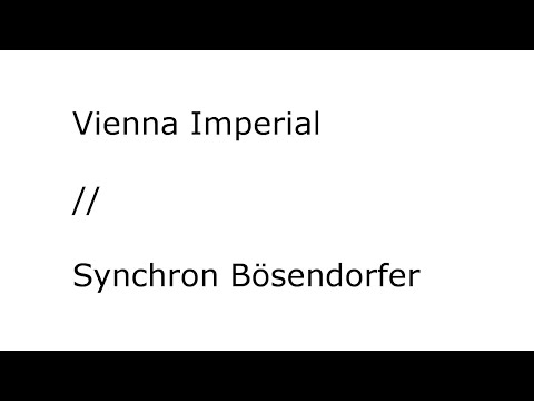 VSL Vienna Imperial/Synchron Bösendorfer (Short) Comparison
