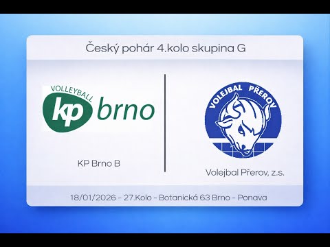 CP-U16Z: Královo Pole Brno B x Volejbal Přerov, z.s.