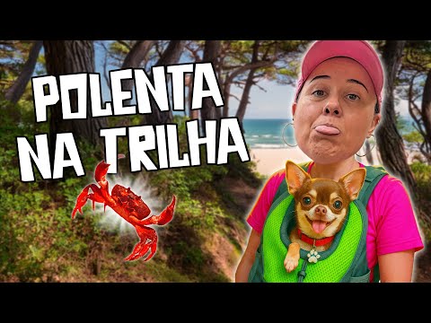 POLENTA VOLTA À PRAIA E ENCARA UMA TRILHA...E O NHOQUE SE SUPEROU ANDANDO NA RODA GIGANTE!