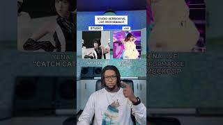 Studio Version Vs. Live Performance: YENA Catch Catch #shorts