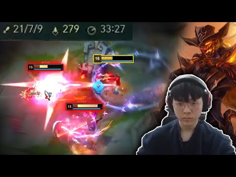 TEDDY LUCIAN : 1v9 HardCarry KR Challenger INSANE COMBEACK