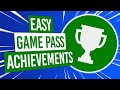 EASY ACHIEVEMENTS On Xbox Game Pass