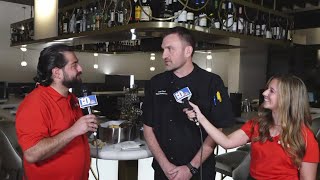 The Pearl at Aspire features food with view