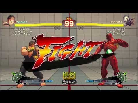 gorirakagesuke (Ryu) vs ashiura 00 (Seth)_ SFAE_ HD