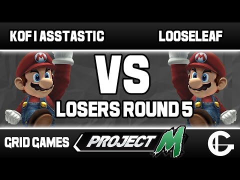 KoF | AssTAStic (Mario/Ness) VS Looseleaf (Mario/Link) | Grid Project M Weekly 58 | Losers Round 5