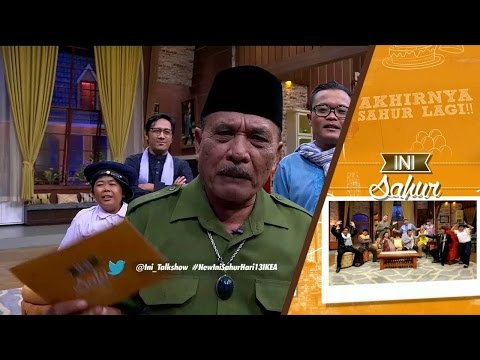 Ini Sahur 18 Juni 2016 Part 5/8 - Bisma Karisma & Winda Viska