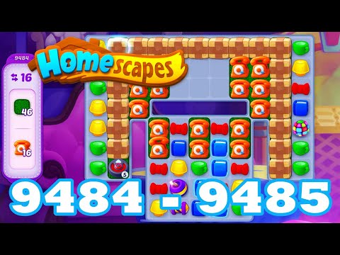 Homescapes Level 9484 - 9485 HD 3 - match puzzle game | Gameplay Walkthrough | android | GameGo Game