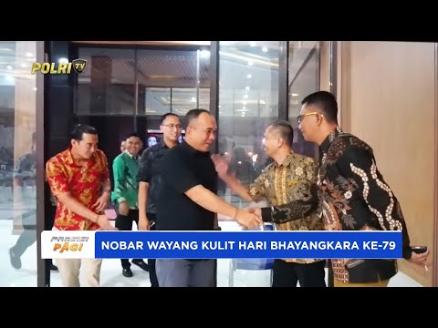 POLRESTA SIDOARJO NOBAR WAYANG KULIT HARI BHAYANGKARA KE-79