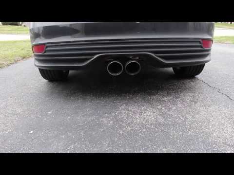 2016 Focus ST Magnaflow Cat-Back Exhaust clip