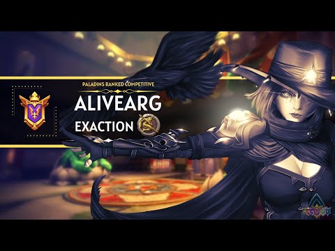 AliveARG (Grand Master) Exaction 28 kills 168K+ DMG Paladins Ranked Competitive