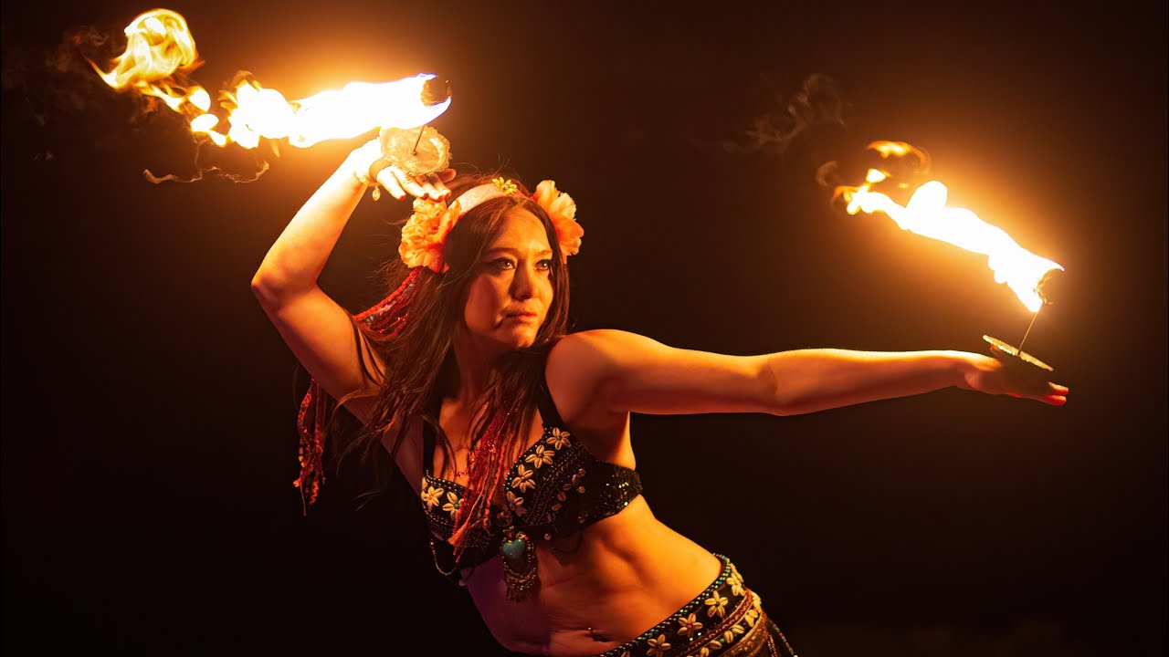 Promotional video thumbnail 1 for Maya The Fire Dancer