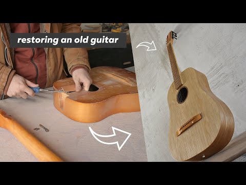 Restoring an old guitar | DIY