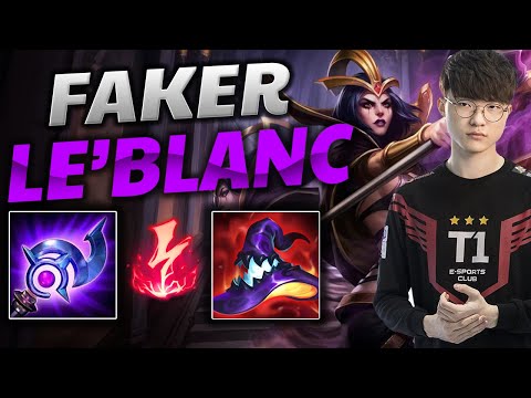 FAKER LE'BLANC MID GAMEPLAY + [LIVE STREAMING] | Patch 11.18 / Season 11 #LeagueofLegends
