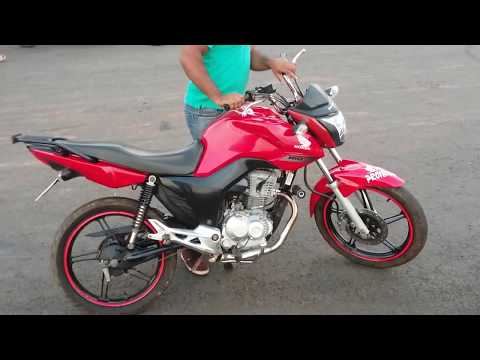 Cortando giro de fan 160 só o cano