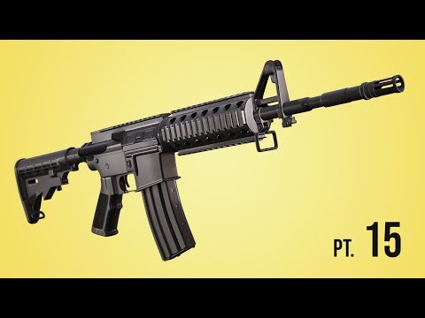Modeling a M4 Rifle - Pt. 15 (Blender 2.6 Tutorial)