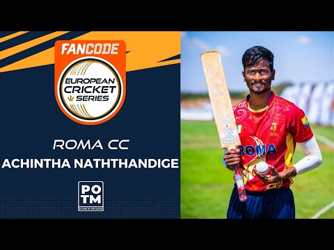 POTM: A.Naththandige - KEL vs RCC | Highlights | FanCode ECS Rome, 2022 Day 5 | ECS22.429`