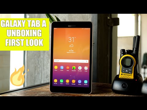 Samsung Galaxy Tab A 2017 Unboxing and First Look