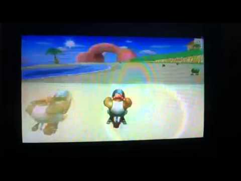 [MKW] GCN Peach Beach  (glitch) fail