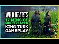 17 Minutes Of Wild Hearts Multiplayer Gameplay - King Tusk , Karakuri Katana & Bladed Wagasa