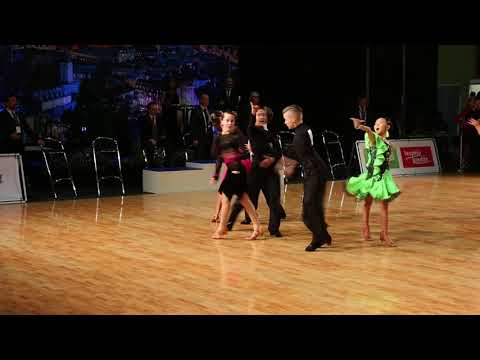 Alans Orda i Arina Mohova.  Riga, 16.12.2017. Samba