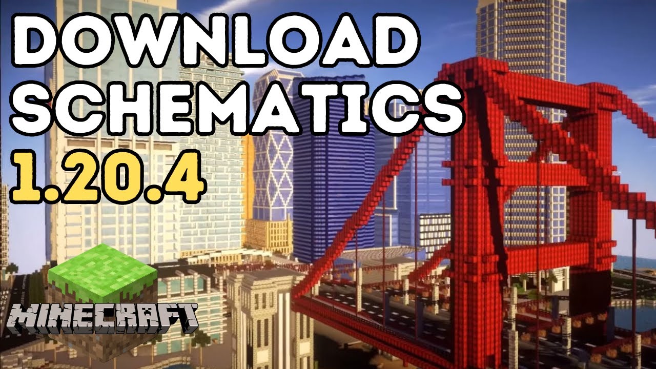 How To Download & Install Schematics In Minecraft 1.20.4