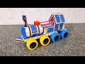 How To Make A Mini Matchbox Train At Home Matchbox Toy Train From DC Motor Toys Train Top Craft