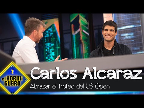 Carlos Alcaraz confiesa qué sintió al abrazar el trofeo del US Open - El Hormiguero