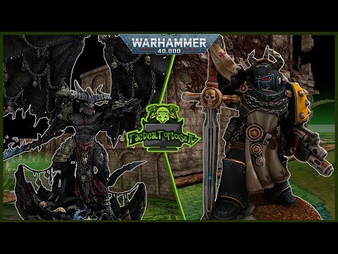 Chaos Bound Crusade! | Chaos Daemons vs. Black Templars | BCO Round 1 | Warhammer 40k Batrep