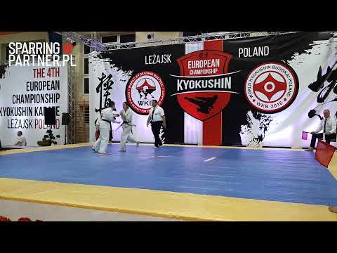Dąbrowska Dominika vs  Kondeusz Natalia 4th EUROPEAN WKB CHAMPIONSHIP LEŻAJSK 2021Woman  -60kg