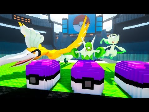 BATALLA de MEGA EVOLUCIONES al NIVEL 100 en LUCKY BLOCK PIXELMON MASTER BALL | POKEMON EN MINECRAFT