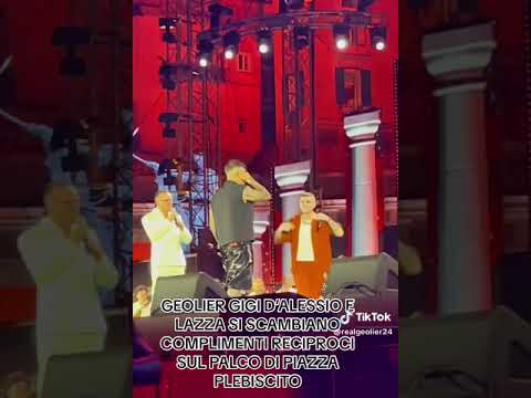 Gigi D’Alessio Lazza Geolier live