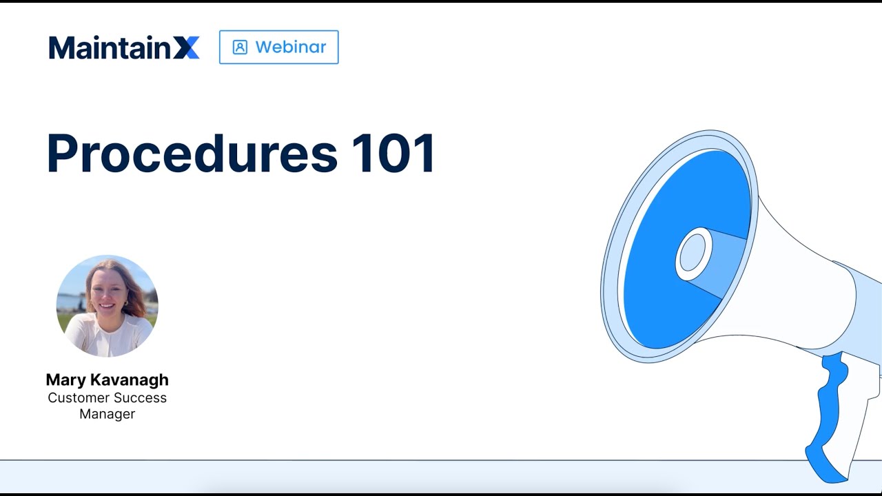 Procedures 101 Webinar