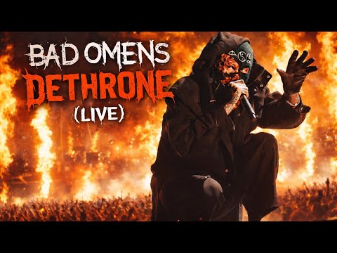 Bad Omens - Dethrone (Live) 😮‍💨