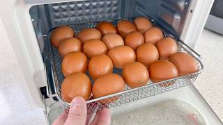 계란 물에 삶거나 쪄먹지마세요! 이렇게 먹으면 최소 10배는 더 쫀득하고 맛있습니다