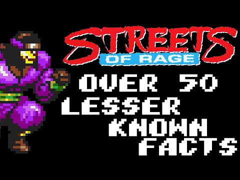 Streets of Rage 1, 2 &  3: Over 50 Game Mechanic facts you very likely didn't know about (SOR 1-3)