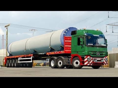 ETS 2 1.27 ProMods 2.16 Mercedes Actros MP3  Esbjerg - Rostock