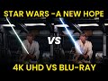 STAR WARS 4K UHD 2020 Disney 4K Release Vs 2011 Fox Blu Ray Release 4K Vs Blu Ray