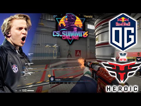 🇪🇺 OG 🇫🇮 Aleksib vs 🇩🇰 HEROIC POV NUKE HIGHLIGHTS - cs summit 6