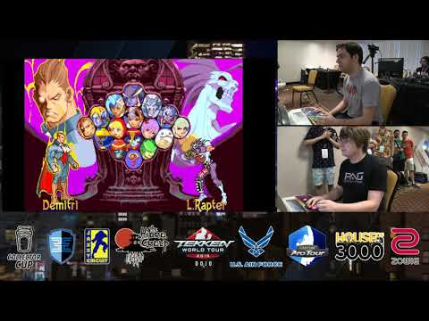 Vampire Savior - Losers Semifinal - Vic Viper (L. Rapter) vs. Daiandoh (Rikuo) @Defend the North 19