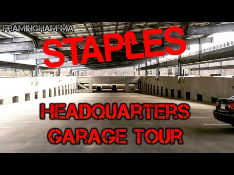 Staples HEADQUARTERS Parking Garage Tour - Framingham MA
