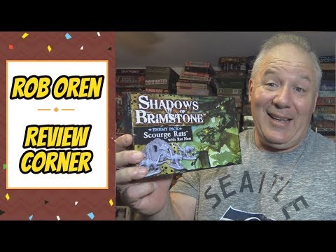 Rob's Review - Shadows Of Brimstone: Scourge Rats Enemy Pack