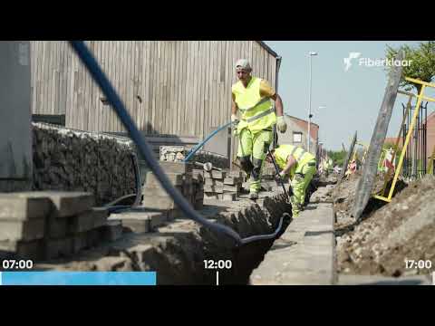Fiberklaar - Aanleg in de straat